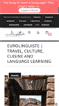 Mobile Screenshot of eurolinguiste.com